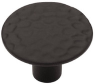 1-1/8" Blk Hamm Knob