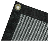 Mt 10x12 Blk Mesh Tarp