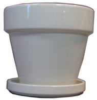 7.5" Wht Std Pot