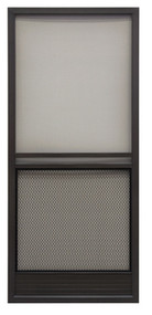 Capr36"brz Stl Scr Door