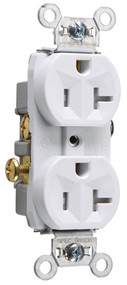 20a Wht Tamp Receptacle
