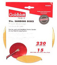 15pk 9" 220g Sandpaper