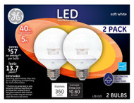 Ge2pk 5w Clr Globe Lamp