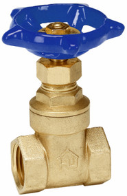 2" Brs Thrd Gate Valve