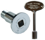 2pc Chr Univ Flange Kit