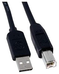 10' Blk Usb 2.0 Cable
