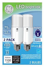 Ge 2pk12w Led Lgt Stick