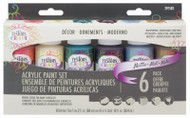 6pk 2oz Matte Paint Set