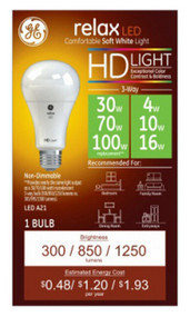 Ge 30w A21 Rel Led Bulb