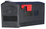 Sm Blk Rural Mailbox