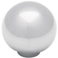 1-1/4"chr Ball Top Knob