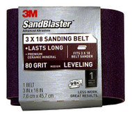 3x18 80g Med Sand Belt