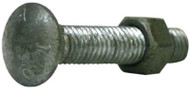 10pk 3/8x3carr Bolt/nut