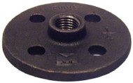 1/4" Blk Flr Flange