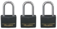 3pk 1-9/16" Alu Padlock