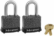 2pk 1-1/2" Stl Padlock