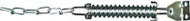Zinc Spr/chain Dr Stop