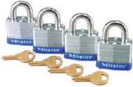 4pk 1-1/2 Padlock