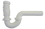 1-1/2"wht Flex P Trap