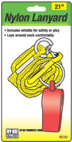 21" Nyl Lanyard/whistle