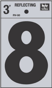 3" Refl Vinyl Number 8