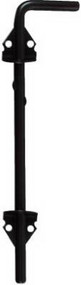 1/2x12 Blk Cane Bolt