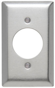 1g 1.576" Ss Wall Plate