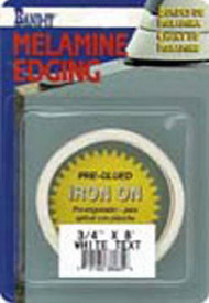 2x8' Wht Melamin Edging