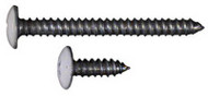 8pk Wht Bracket Screw