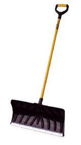 24"blk Indus Snowpusher