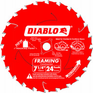 7-1/4x24t Diablo Blade