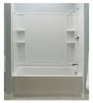 60x32 Wht Lh Tub