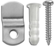 4pc 1/4"mtl Mirr Holder