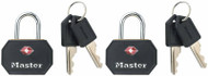 2pk 1-1/4 Blk Lugg Lock