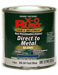 Xo 1/2pt Roy Blu Enamel