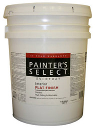 Val 5gal Wht Flt Paint