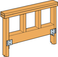 Hh4 4x Header Hanger
