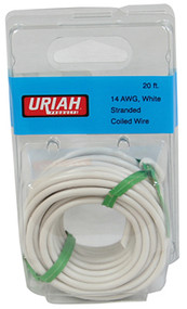 20" Wht 14awg Prim Wire