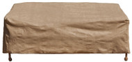 Lg Tan Loveseat Cover