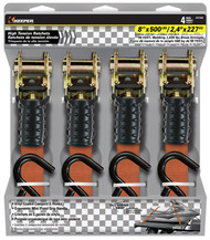 4pk 1x8 Pstl Tie Down