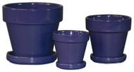 7.5"purp Std Pot/saucer