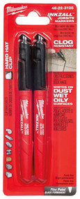 2pk Blk Fine Pt Marker