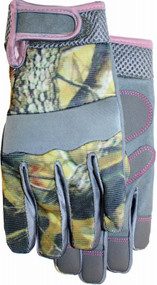 Ladies Med Camo Glove