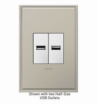 1/2sz Wht Usb Outlet