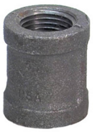 1/2blk Rh Mall Coupling