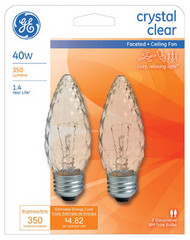 Ge 40w Facet Fan Bulb