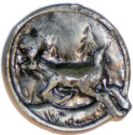 Pewter Deer Cab Knob