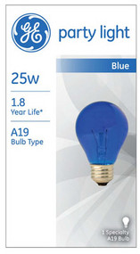 25w Tran Blu Party Bulb