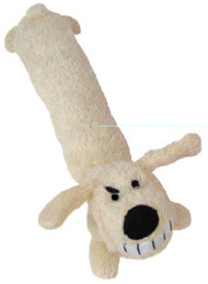 18" Loofa Dog Toy Asstd