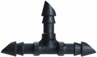 25pk 1/4" Barb Tee